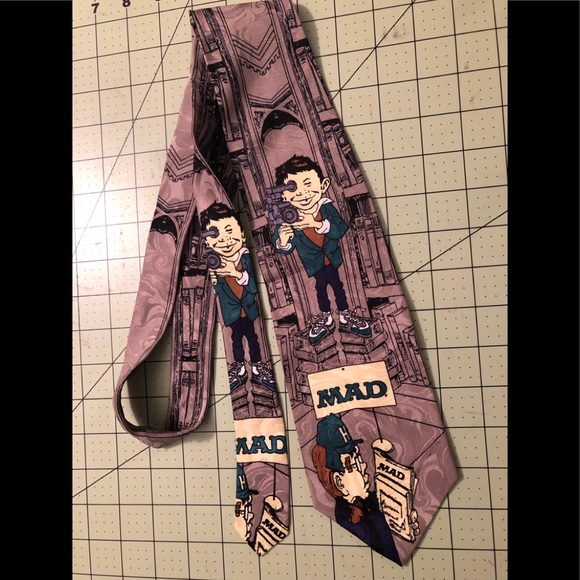 mad Other - 1992 vintage Mad magazine collectible tie